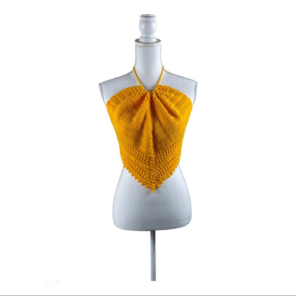 🌼Boho Inspired Crochet Halter Top